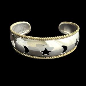 Vintage Taxco Mexico Laton sterling silver bracelet